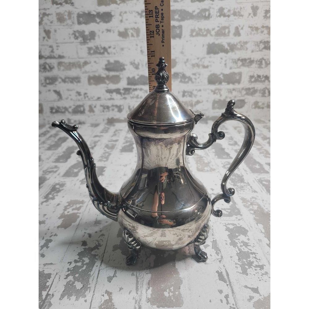 3248 Vintage Silver Plated Sheridan Teapot - Picture 4 of 4